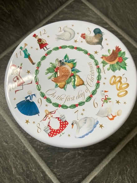 Photo of free Two Christmas tins (Berkley Down BA11) #1