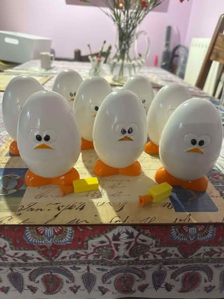 Photo of free 8 Joie Eggy Microwave Egg Boilers with pins (South Cliff YO11) #1