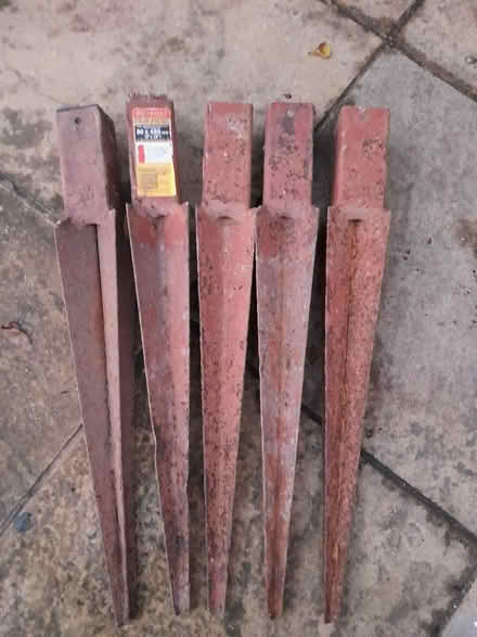 Photo of free 5 x metpost spikes (Newmarket/New Cheveley Rd CB8) #2