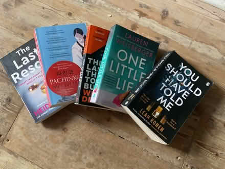 Photo of free Five recent paperback books (Clive Vale TN35) #1