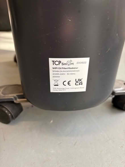 Photo of free FAULTY TCP WiFi oil heater (Ashton-U-Lyne OL6) #2