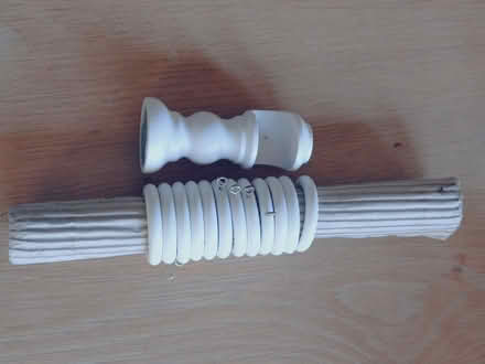 Photo of free White curtain rings (Dorridge B93) #1