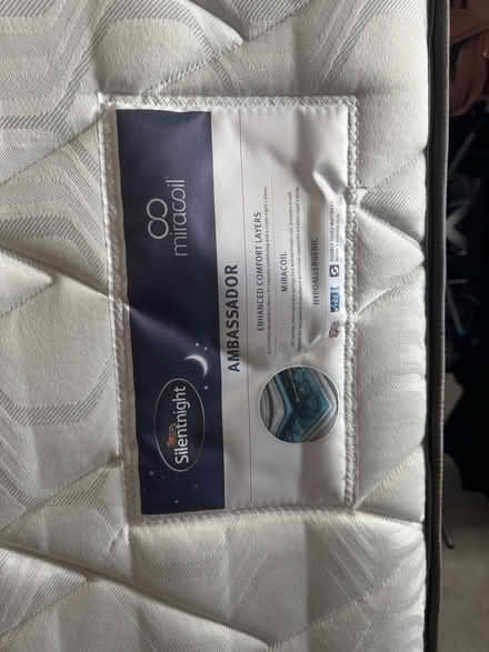 Photo of free Silentnight Miracoil Double Mattres (Twickenham TW1) #2