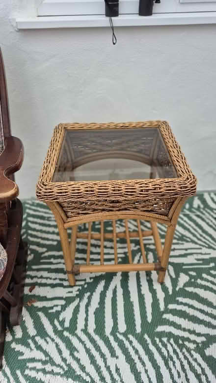 Photo of free Wicker Coffee Table (Worle BS22) #1