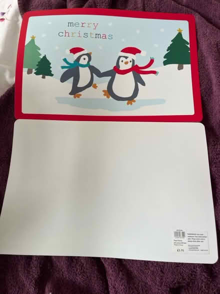 Photo of free Xmas table mats (Littlehampton, BN17) #3