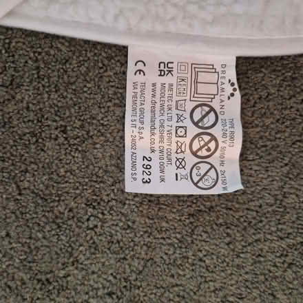 Photo of free Double Electric Blanket (Barnes SW13) #3