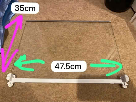 Photo of free Fridge shelf (Olivers Battery) #1