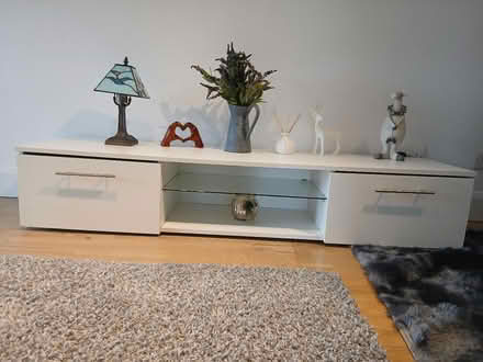 Photo of free Tv stand (Ornaments not included) (Ware SG12) #1