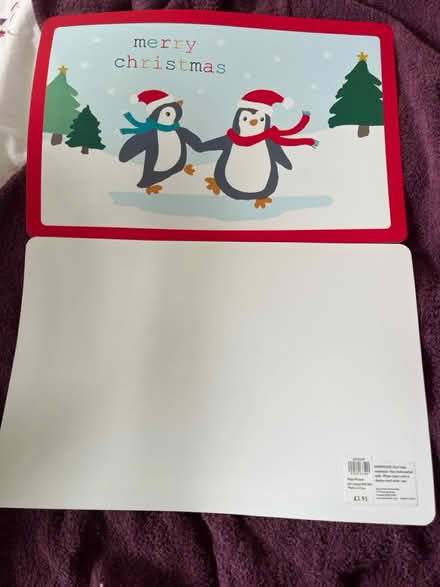 Photo of free Xmas table mats (Littlehampton, BN17) #2