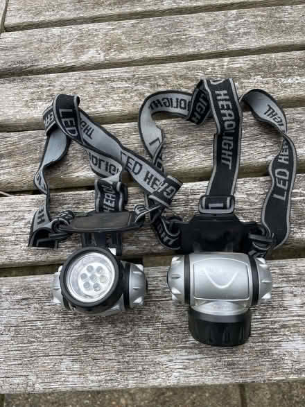 Photo of free LED Head Torches (2) (Dersingham PE31) #1