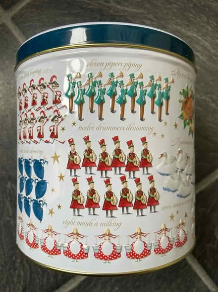 Photo of free Two Christmas tins (Berkley Down BA11) #2
