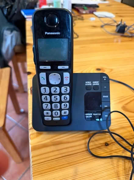 Photo of free Oticon adaptor plus Panasonic phone (Ealing W5) #2