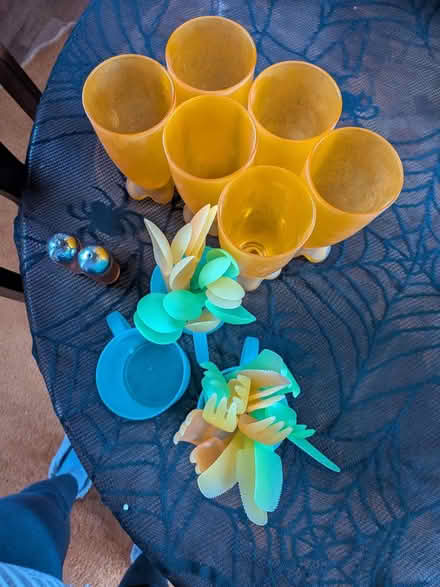 Photo of free Hard plastic cuttlery, cups, glass (CO4 mile end) #1