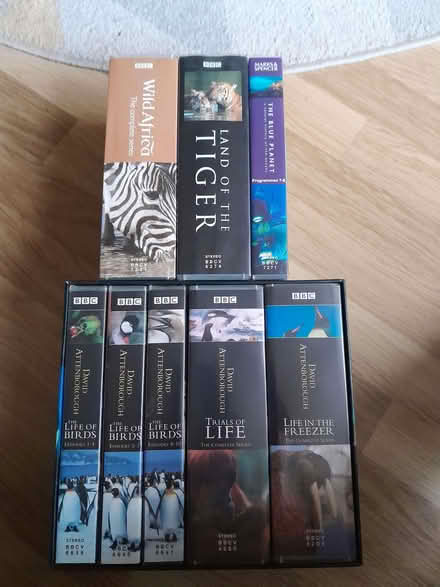 Photo of free Collection of wildlife VHS videos. (Henwick RG18) #1