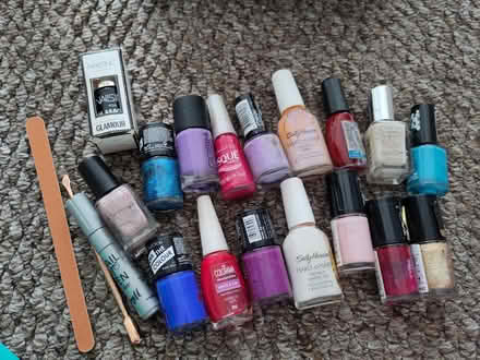Photo of free Mixed bag of nail items - polish, gels, dryer etc (Moreton CH46) #2
