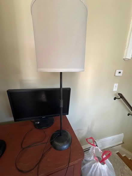 Photo of free Iron base lamp with shade (Brighton) #1