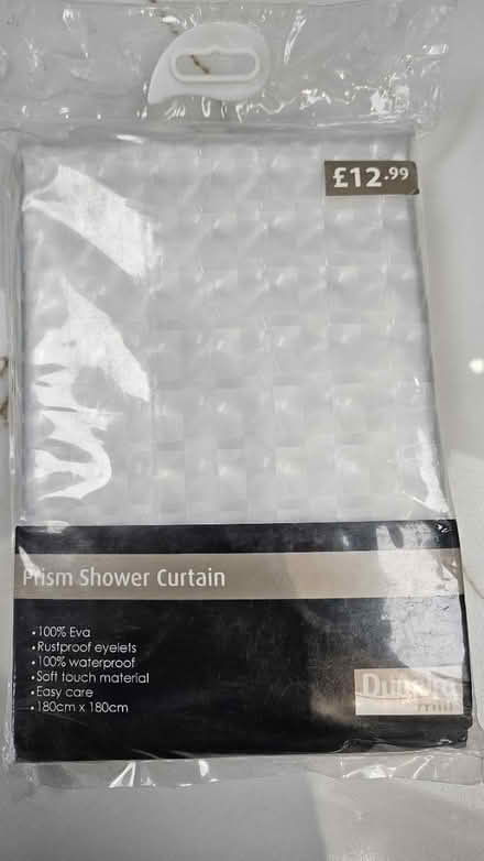 Photo of free Shower curtain, new, Dunelm (Morden/ Ravensbury) #1
