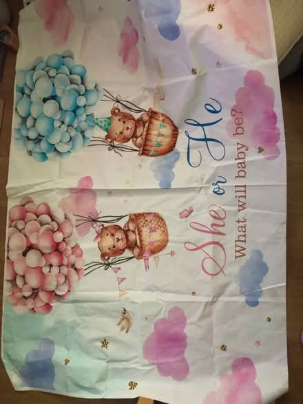 Photo of free Baby shower banner (Forest Hill SE23) #1