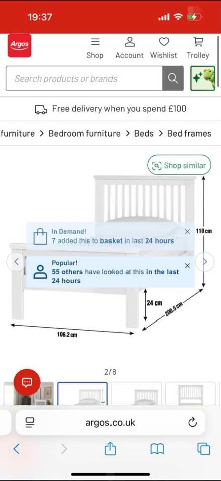 Photo of free Kids bed (Stretford M32) #2