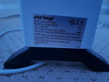Photo of free Electric convection heater (Milber TQ12) #3