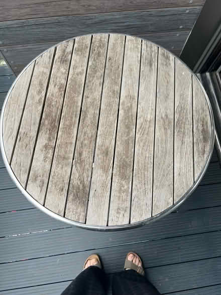 Photo of free Patio Bistro Table (City Centre NR1) #3