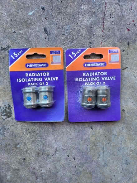 Photo of free Radiator isolation valves (Marlow SL7) #1