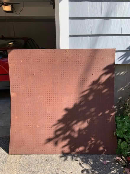 Photo of free Peg board, 48.5 inches square (Sudbury) #1
