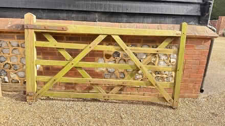 Photo of free Five bar wooden gate (East Horsley) #2