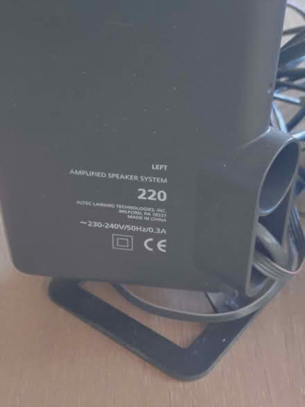 Photo of free Altec Lansing mains powered speakers (Dorridge B93) #2