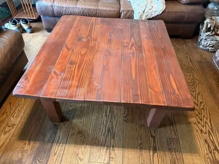 Photo of free Rustic Handmade Coffee Table (Chippen Hill) #3