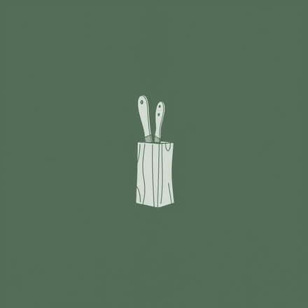Photo of free Wooden kitchen knife block (Edge Green WA3) #1