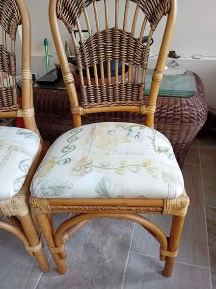 Photo of free Two conservatory chairs (Bishops Cleeve GL52) #1