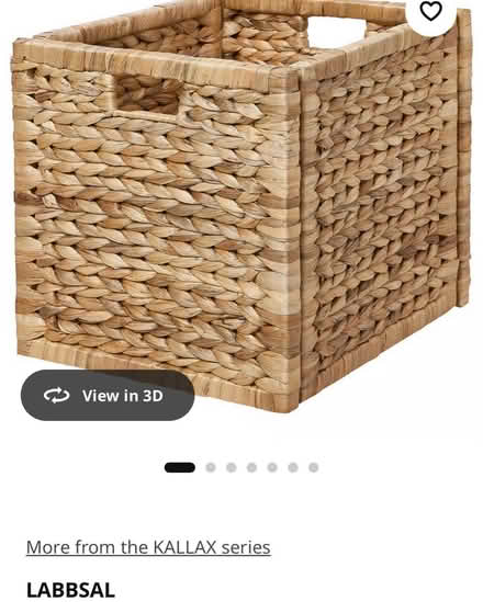 Photo of IKEA Kallax Boxes Baskets Inserts (AL7) #3