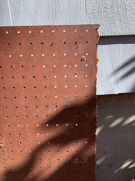Photo of free Peg board, 48.5 inches square (Sudbury) #3