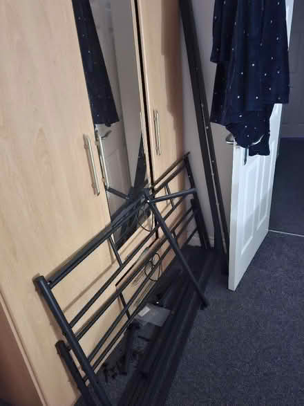 Photo of free Metal Double Bed (Hallgarth LA9) #1