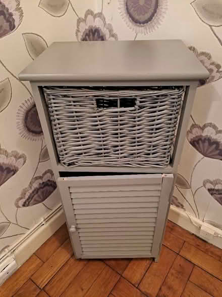 Photo of free Small grey free standing cabinet (Harefield SO19) #1