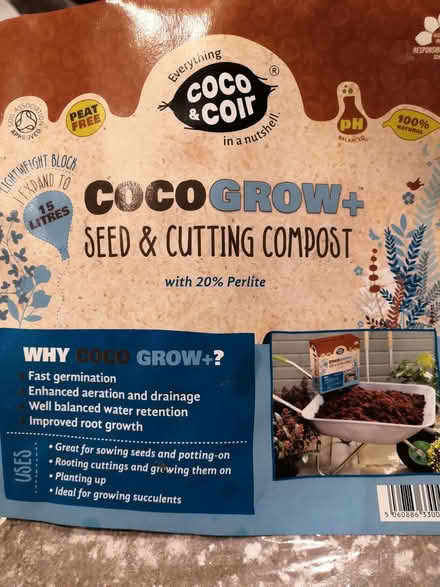 Photo of free Block of coir seed compost (Grandpont OX1) #1