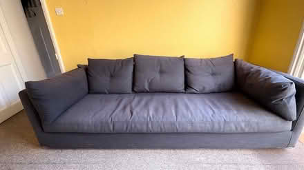 Photo of free Large grey sofa (Loughton, IG10) #2
