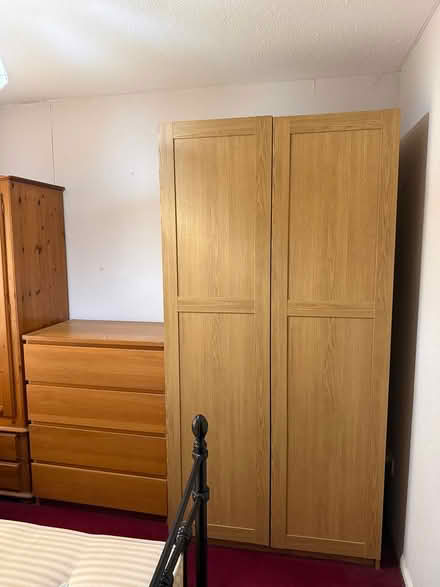 Photo of free Wardrobe and 4 drawer chest (Romford) #1