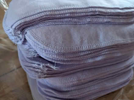 Photo of free Lilac cotton washable wipes 74 (Shippon OX13) #2