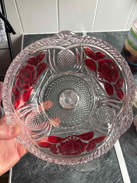 Photo of free Crystal dish (Sandridge AL4) #2