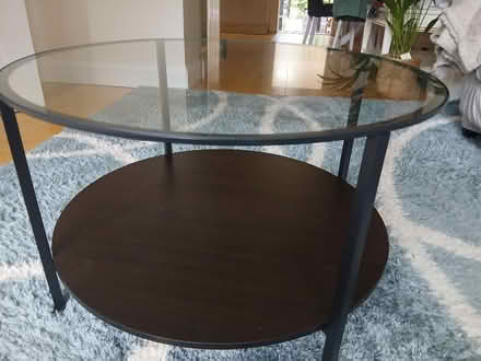 Photo of free Glasstop coffee table (Ware SG12) #2