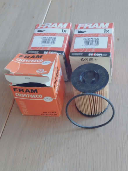 Photo of free FRAM oil filter paper cartridges (Dorridge B93) #2