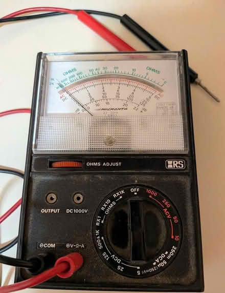 Photo of free vintage RadioShack multimeter (Anna st in Teaneck) #1