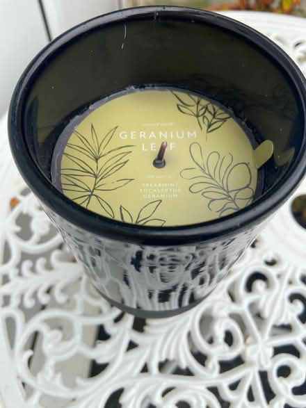 Photo of free Geranium leaf outdoor candle (Berkley Down BA11) #3