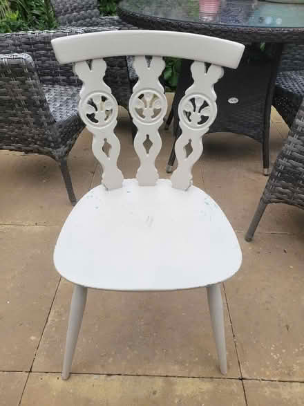 Photo of free Ercol fleur de lys chair (Lostock Hall PR1) #1