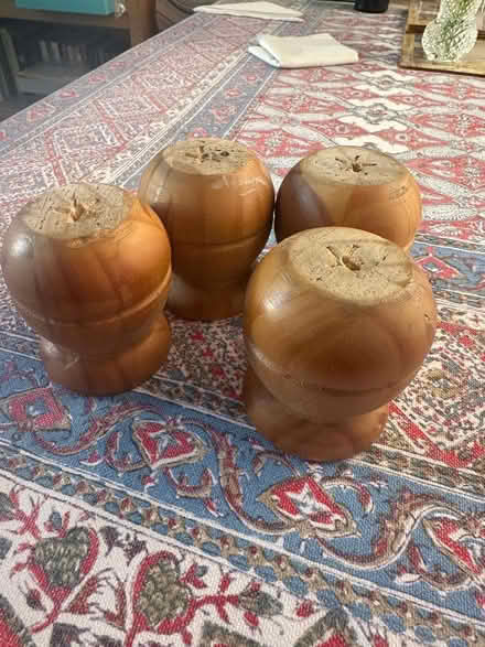 Photo of free 4x Smaller Bun Feet for Furniture (South Cliff YO11) #1