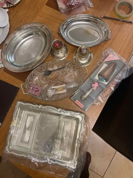 Photo of free Silver plated dishes (Walkinstown) #1