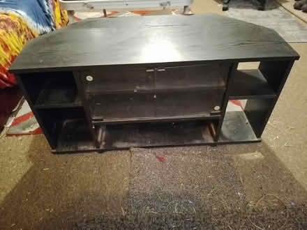 Photo of free Black TV stand 92cm by 39cm (Bloxwich WS3) #1