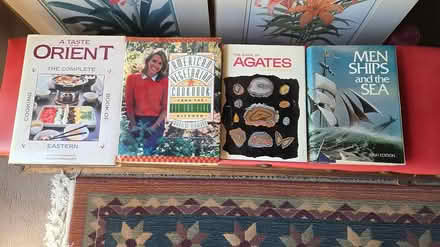 Photo of free cookbooks, agates, ships (Las Palmas Pk, Snvle) #1